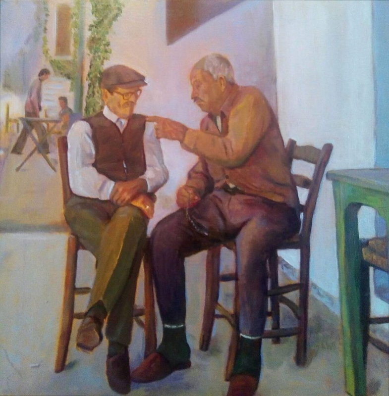 Художник Matt Inglezakis. Греция. Крит