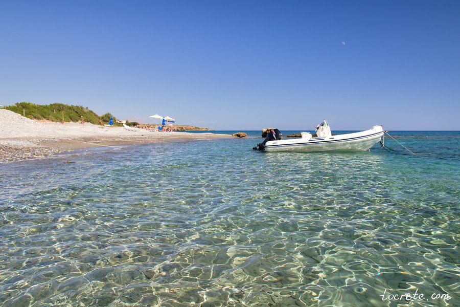 Пляж Лакки (Lakkoi Beach). Южный Крит летом Пляж Лакки (Lakkoi Beach). Южный Крит летом