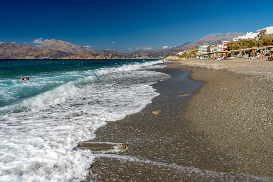 Пляж Каламаки на Ливийском море